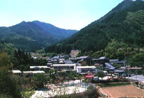 田沢温泉全景の写真