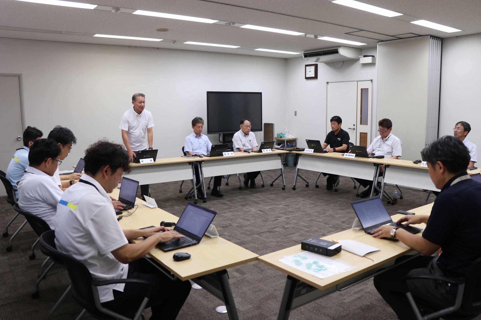 8月定例庁議