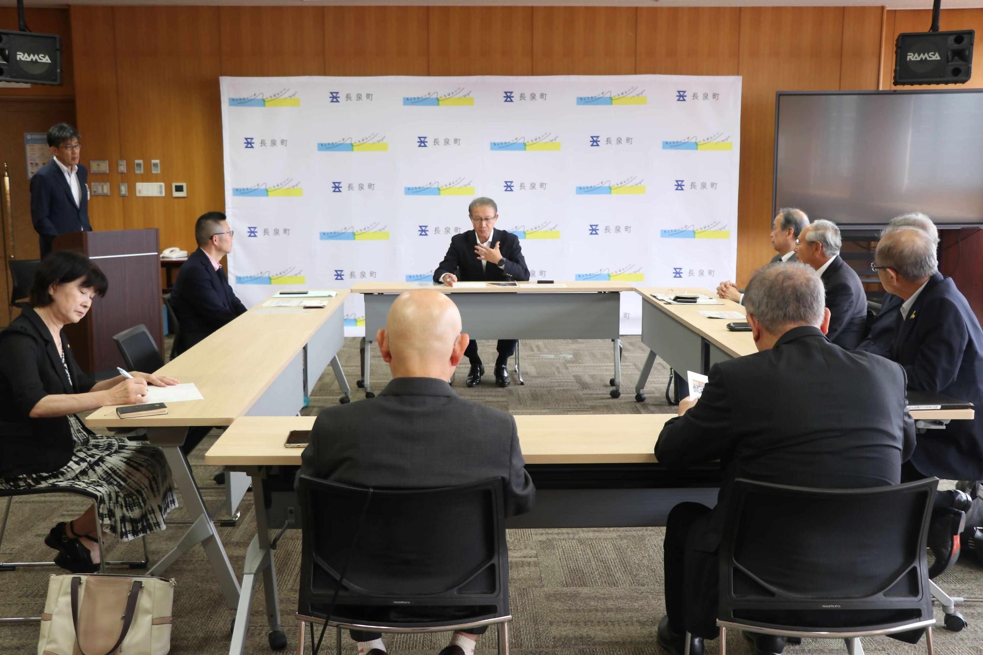 沼津地区保護司会来庁