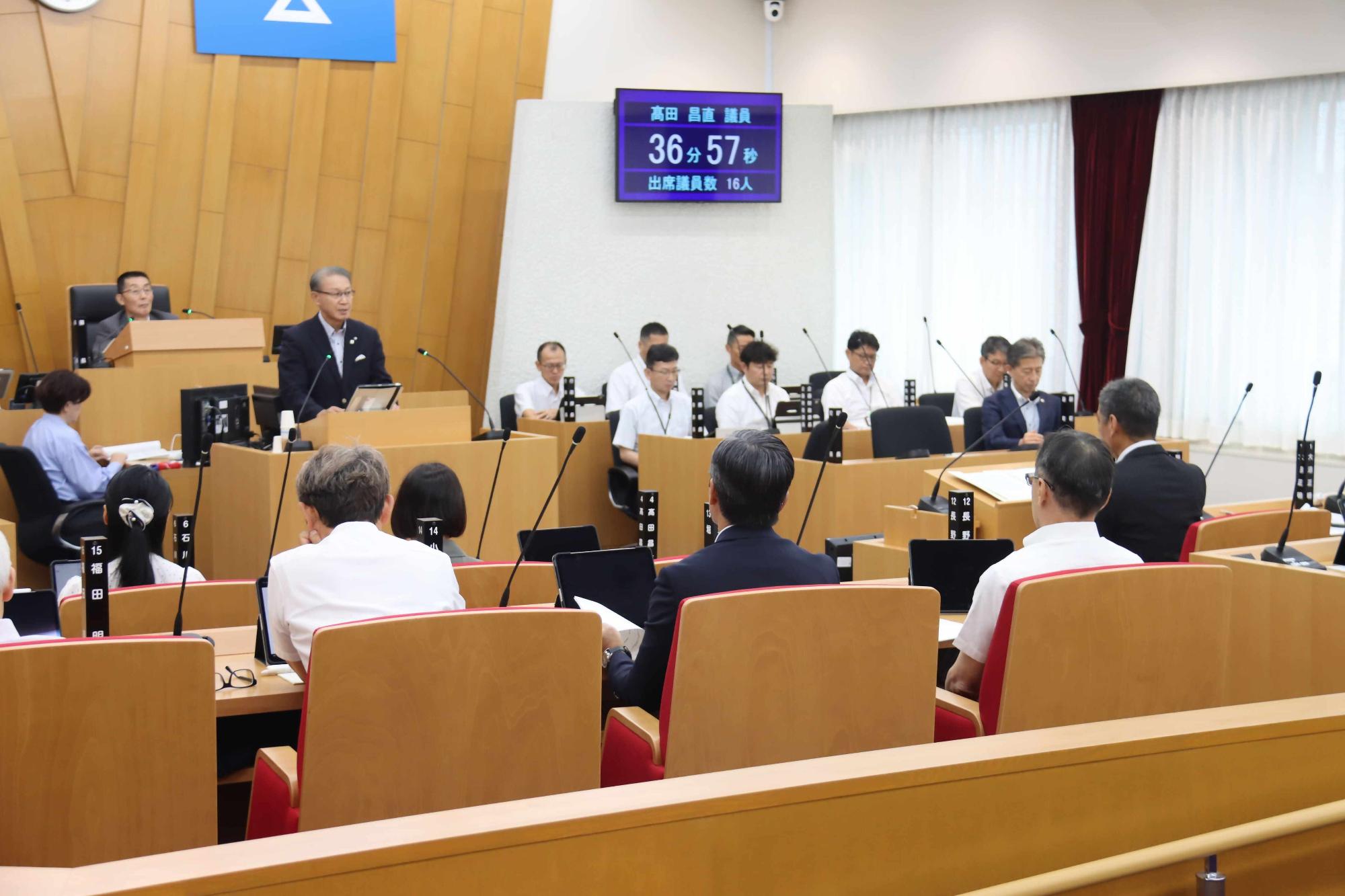 本会議一般質問