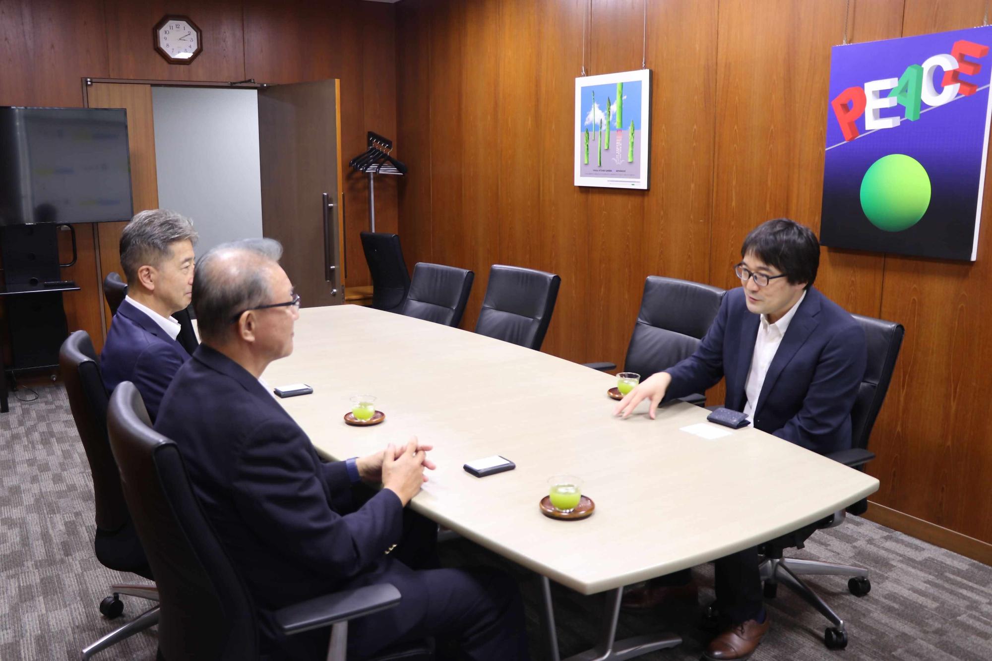 沼津市副市長来庁