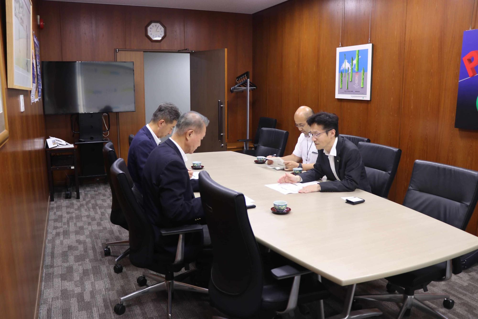 東京電力PG来庁