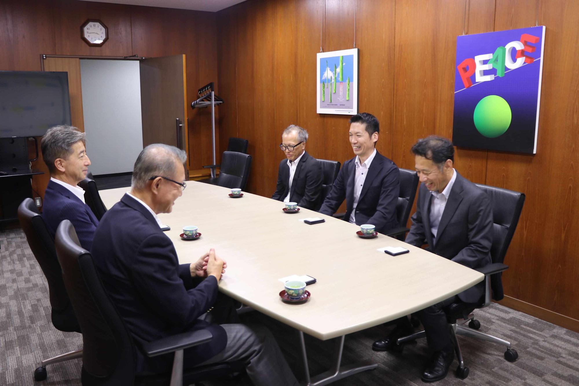 東海財務局来庁