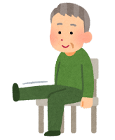 椅子に座って行う運動