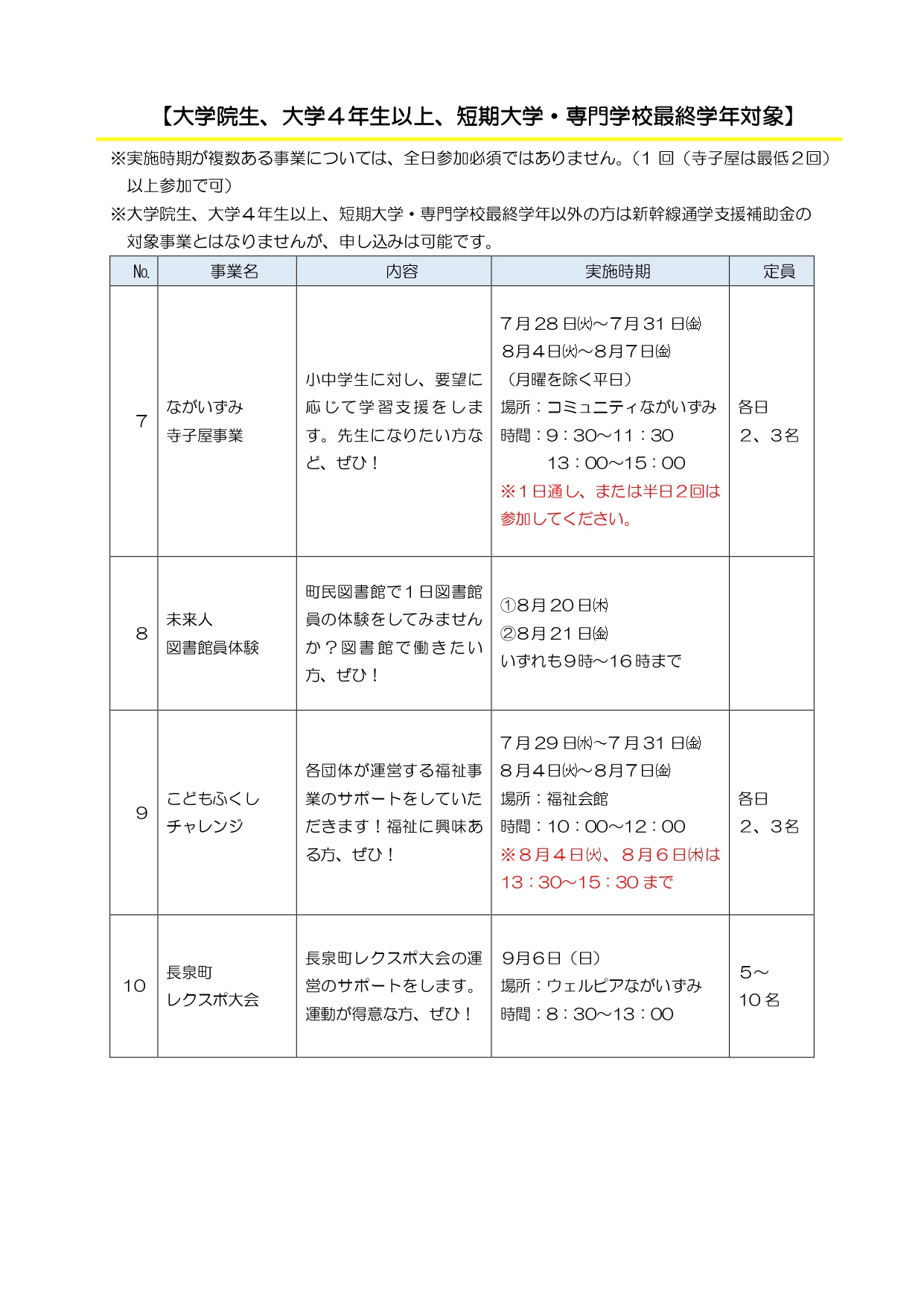 令和7年度後期事業案内3