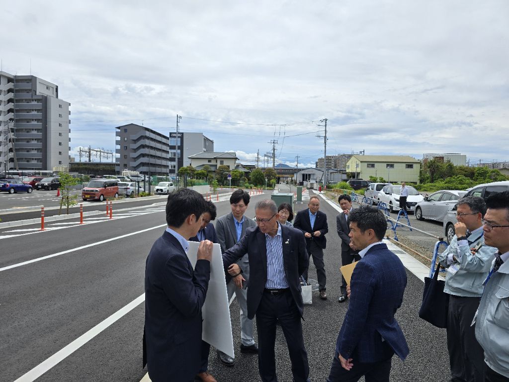 勝俣孝明衆議院議員現地視察