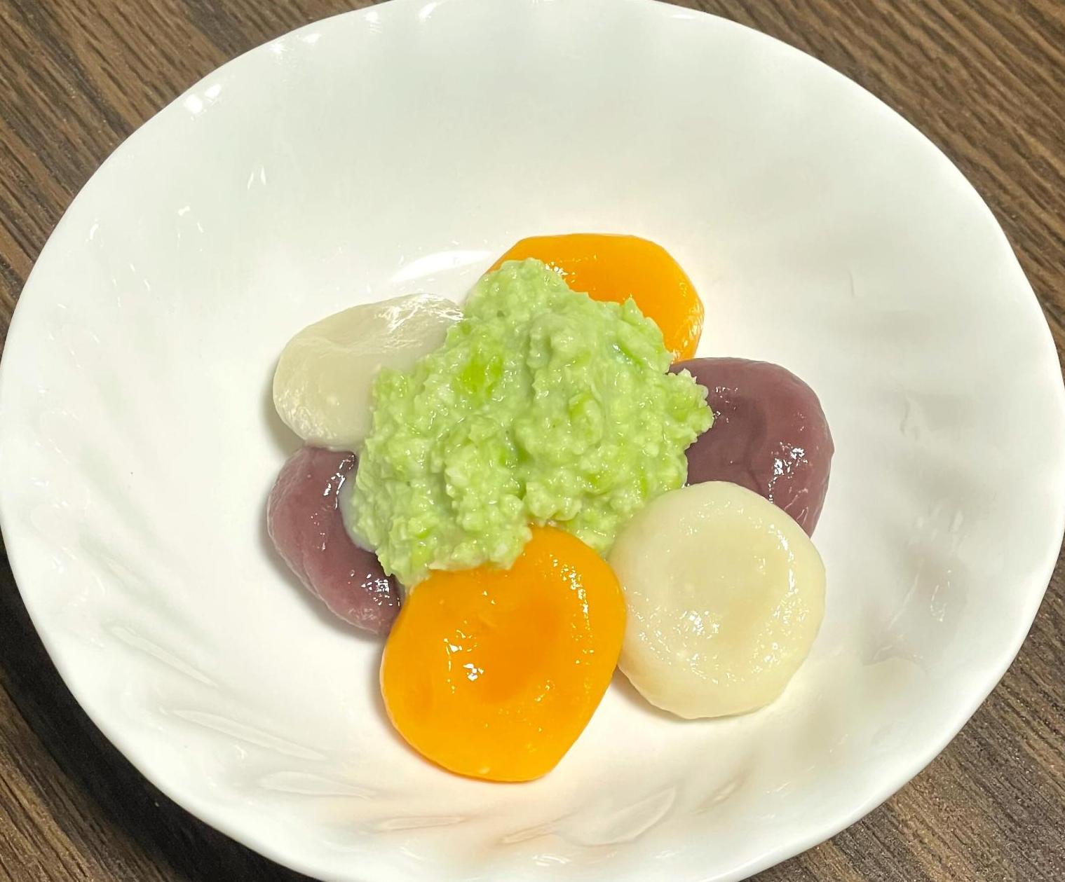カラフル白玉のずんだ